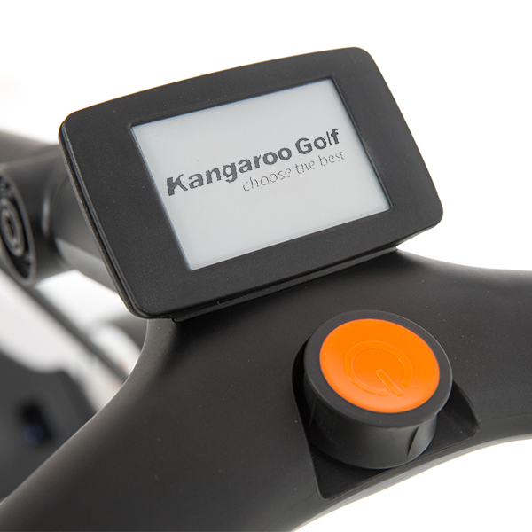 Kangaroo Golfstream caddy's Vision display screen
