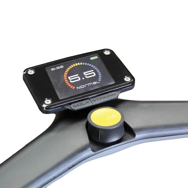 Kangaroo Golfstream Pacer's display screen